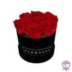 Small Black Round Velvet Box